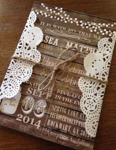 Rustic Wedding Invitation Set, Barn Wedding Invitation, Country Rustic Wedding Invitation Set, Barn Wedding Invitation, Country