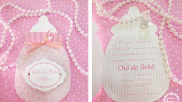 Convite De Chá De Bebê 70 Modelos Convite De Chá De Bebê 70 Modelos