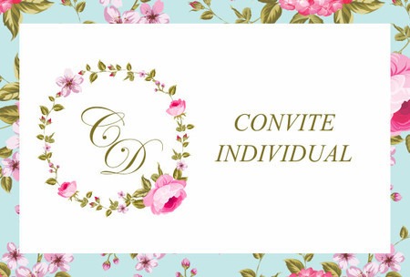 Convite Individual Personalizado Convite Individual Personalizado