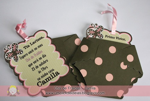 Ideias Para Festas E Chá De Bebe Convite Fraudinha Passo A Passo Ideias Para Festas E Chá De Bebe Convite Fraudinha Passo A Passo
