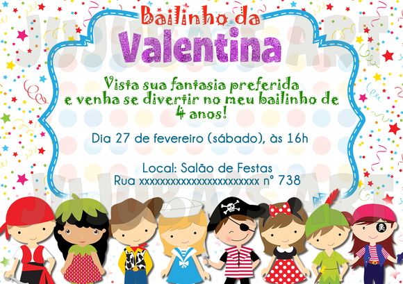 Compre Arte Digital Convite Bailinho De Carnaval No Elo7 Por R$ 9 Compre Arte Digital Convite Bailinho De Carnaval No Elo7 Por R$ 9
