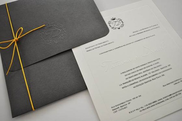 Fechamento Fita Convite Casamento Fechamento Fita Convite Casamento