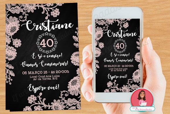 Compre Convite 40 Anos Compre Convite 40 Anos
