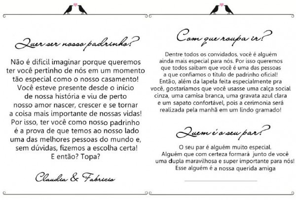 Mensagem Convite Casamento Pais Mensagem Convite Casamento Pais