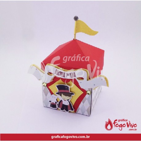 Arquivo Convite Caixa Tenda Circo Arquivo Convite Caixa Tenda Circo