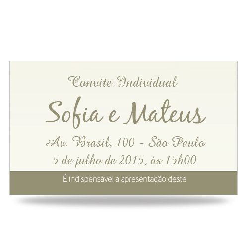 Convite Casamento Convite Casamento