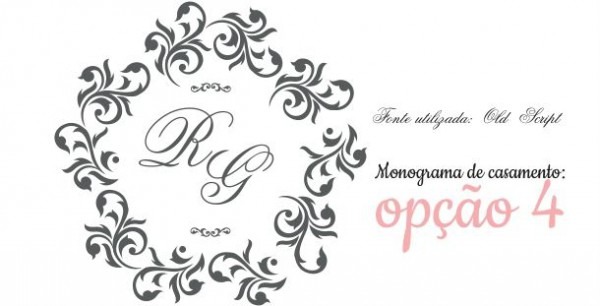 Download Monogramas Gratuitos Para O Seu Convite De Casamento Download Monogramas Gratuitos Para O Seu Convite De Casamento