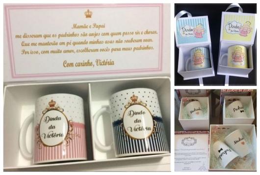 38 Caixas Para Padrinhos De Batismo MagnÃficas & Dicas Do Que Colocar! 38 Caixas Para Padrinhos De Batismo MagnÃficas & Dicas Do Que Colocar!