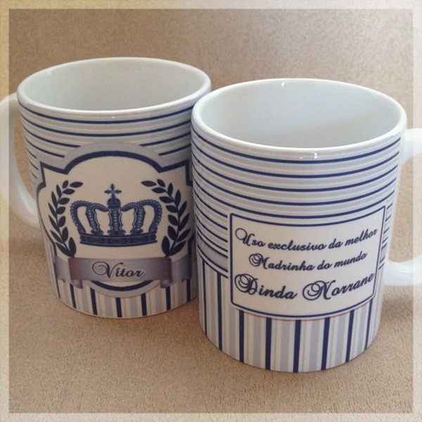 Caneca Batizado Padrinhos