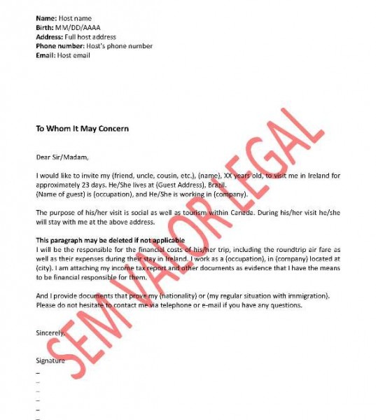 Carta Convite Para Viagem Saiba Tudo Aqui Carta Convite Para Viagem Saiba Tudo Aqui