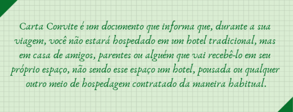 Carta Convite Para Viagem Saiba Tudo Aqui Carta Convite Para Viagem Saiba Tudo Aqui