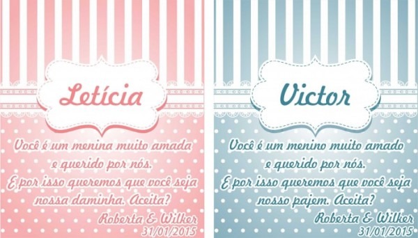Convite Pajem E Daminha Pronto! Convite Pajem E Daminha Pronto!