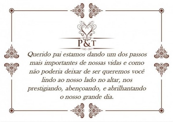 Convite Dos Pais Convite Dos Pais