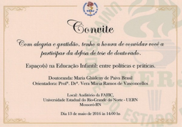 Campus Avançado De Patu Uern Convite Campus Avançado De Patu Uern Convite