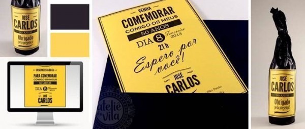 13 Convites Estilosos Para Aniversários De 50 Anos â Modelos De 13 Convites Estilosos Para Aniversários De 50 Anos â Modelos De