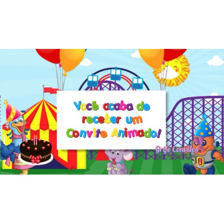 Convite Animado Patati Patatá Convite Animado Patati Patatá