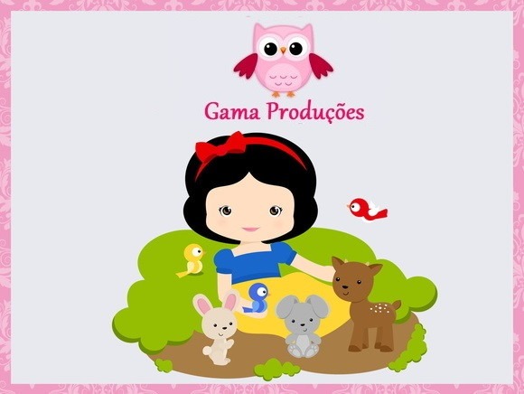Convite Animado Tema Branca De Neve No Elo7 Convite Animado Tema Branca De Neve No Elo7