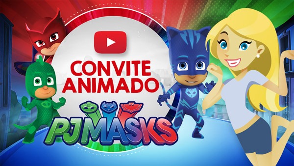Convite Animado Virtual Pj Masks Grátis Para Baixar E Personalizar Convite Animado Virtual Pj Masks Grátis Para Baixar E Personalizar