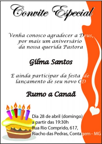 Convite Aniversario De Igreja Evangelica 3 » Happy Birthday World Convite Aniversario De Igreja Evangelica 3 » Happy Birthday World