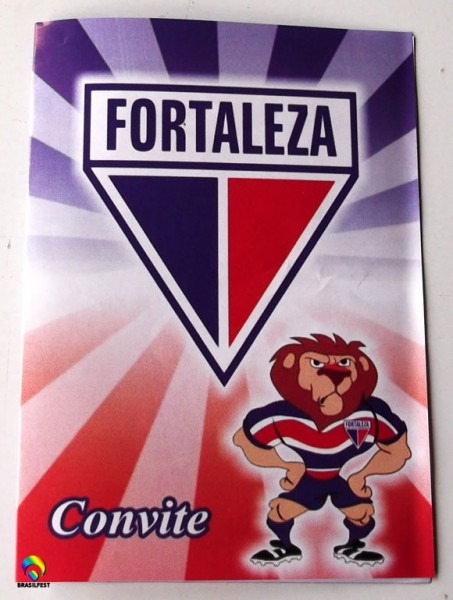 Convite Aniversario Fortaleza (20 Convites)
