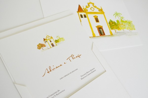 Arte Em Papel Convite De Casamento Em Aquarela Arte Em Papel Convite De Casamento Em Aquarela