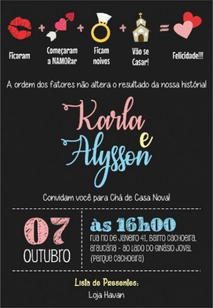 Convite Chá De Casa Nova 60 Inspirações & Modelos Para Imprimir Convite Chá De Casa Nova 60 Inspirações & Modelos Para Imprimir