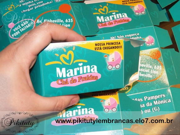 Convite Chá De Fraldas Pampers No Elo7 Convite Chá De Fraldas Pampers No Elo7