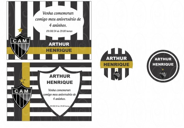 Convite De Aniversario Do Atletico Mineiro Para Imprimir 7 » Happy Convite De Aniversario Do Atletico Mineiro Para Imprimir 7 » Happy
