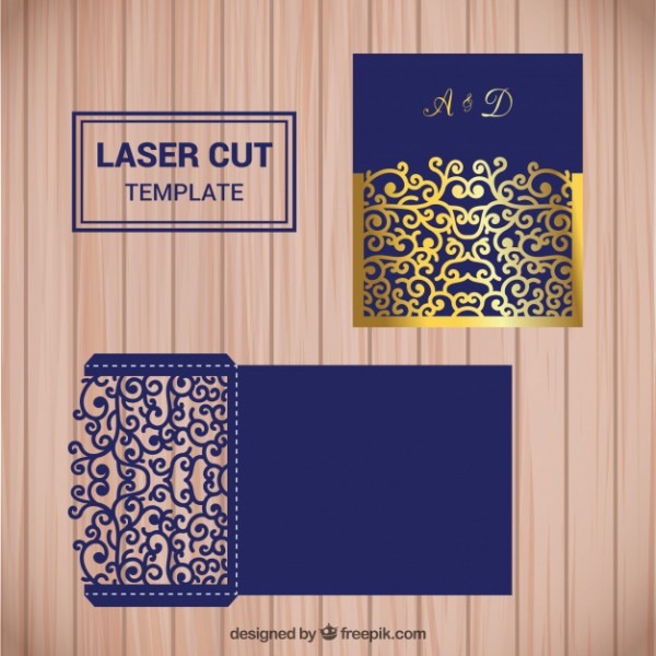 Convite De Casamento Azul E Dourado Convite De Casamento Azul E Dourado