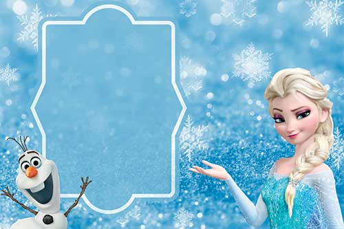 35 Convites Frozen Diferentes, Simples, Personalizados 35 Convites Frozen Diferentes, Simples, Personalizados