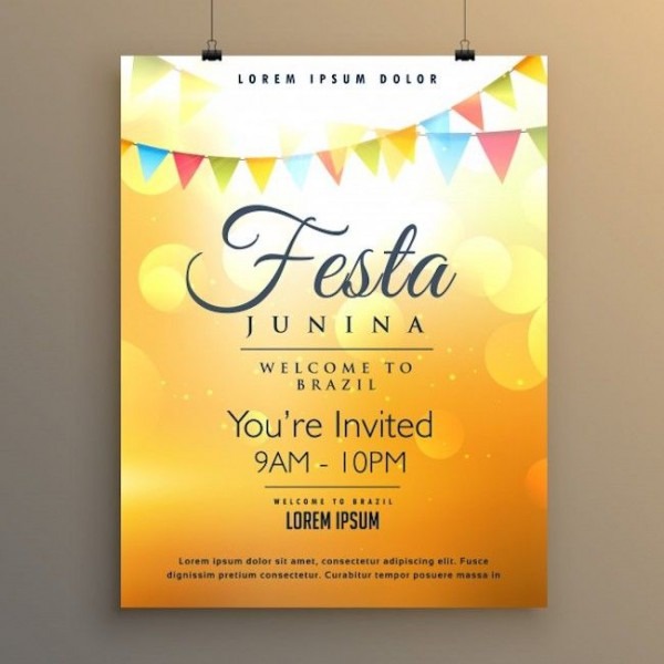 Convite De Festa Junina  Veja Como Fazer E Modelos Prontos