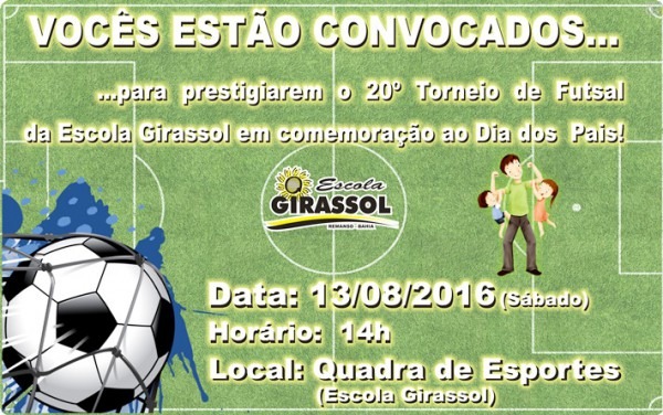 Convite Dia Dos Pais â Escola Girassol Convite Dia Dos Pais â Escola Girassol