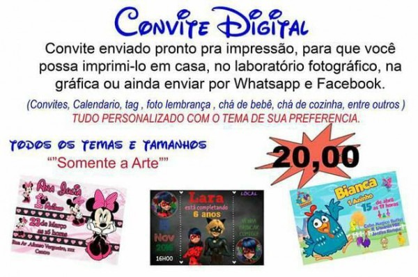 Convite Digital Personalizado Ler Anuncio Em Sorocaba ã Ofertas Convite Digital Personalizado Ler Anuncio Em Sorocaba ã Ofertas