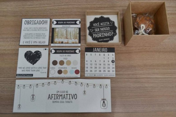 O Convite Dos Padrinhos Diy Da Ellen E Do Henrique O Convite Dos Padrinhos Diy Da Ellen E Do Henrique