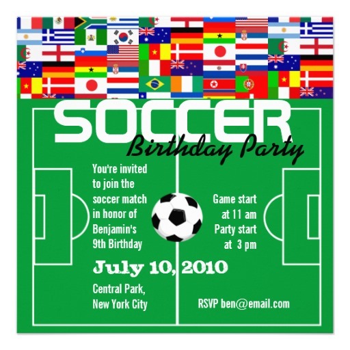 Convite Festa Infantil Da Copa Do Mundo Convite Festa Infantil Da Copa Do Mundo