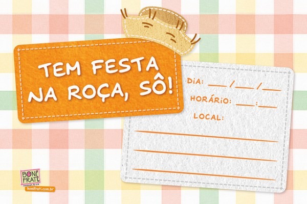 Convite Festa Junina Imprimir Convite Festa Junina Imprimir