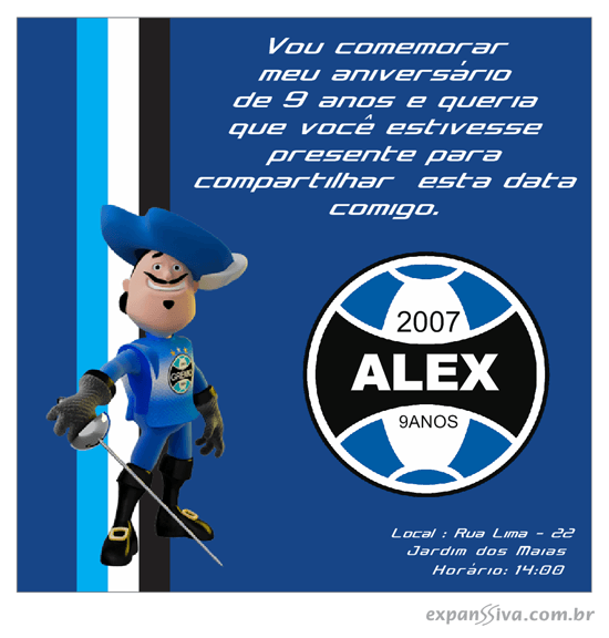 Convites Infantis Para Futebol M6952 Convites Infantis Para Futebol M6952