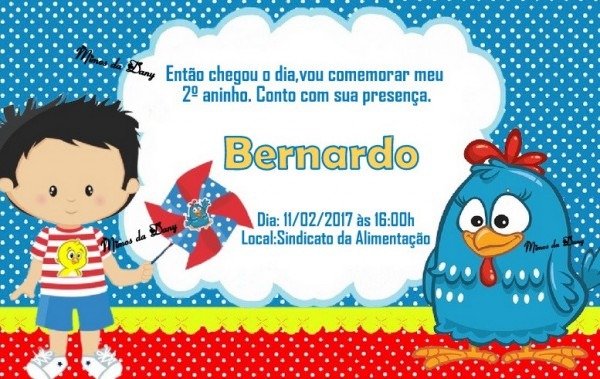 Convite Galinha Pintadinha No Elo7 Convite Galinha Pintadinha No Elo7