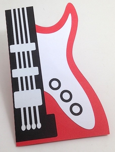 Convite Guitarra Festa Rock Personalizado 10 Unidades Convite Guitarra Festa Rock Personalizado 10 Unidades