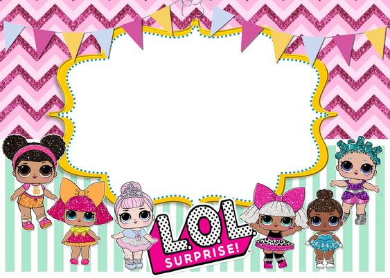 Convite Lol Surprise â Modelos Para Editar E Imprimir Convite Lol Surprise â Modelos Para Editar E Imprimir