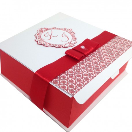 Convite Para Padrinhos De Casamento Vermelho Convite Para Padrinhos De Casamento Vermelho