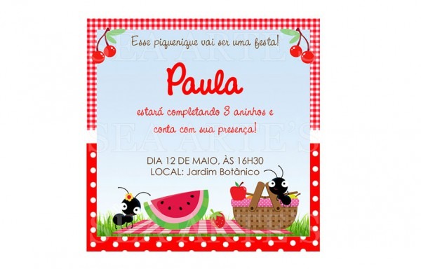 Convite Impresso Moana No Elo7 Convite Impresso Moana No Elo7