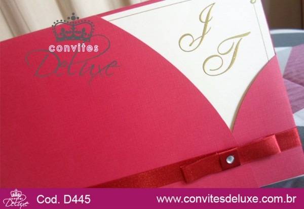 Convite De Casamento Moderno E Criativo Vermelho Convite De Casamento Moderno E Criativo Vermelho