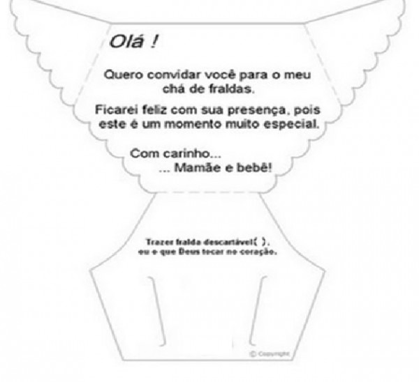 Convites De Chá De Bebê Em Eva Convites De Chá De Bebê Em Eva