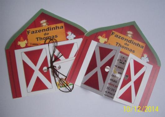40 Convites Fazendinha Adoráveis & Como Fazer Você Mesma! 40 Convites Fazendinha Adoráveis & Como Fazer Você Mesma!