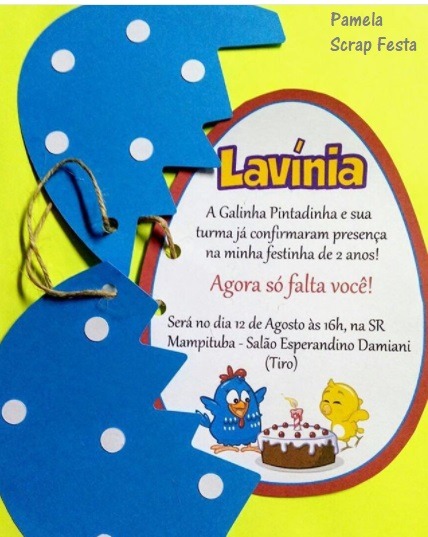 64 Convites Galinha Pintadinha Lindos & Como Fazer Passo A Passo! 64 Convites Galinha Pintadinha Lindos & Como Fazer Passo A Passo!