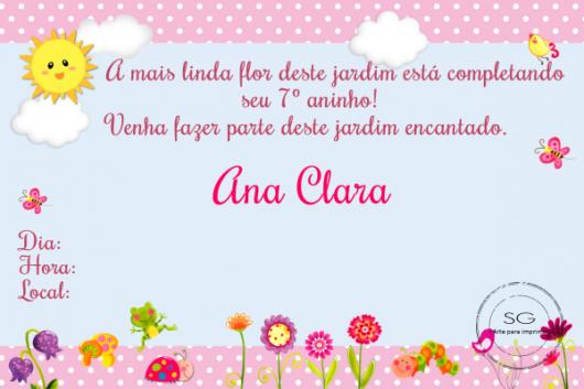 Convites Jardim Encantado â As 35 Inspirações Mais Adoráveis De Todas! Convites Jardim Encantado â As 35 Inspirações Mais Adoráveis De Todas!