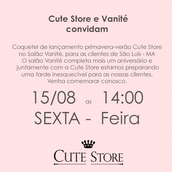 Cute Store Em São LuÃs â Maranhão Cute Store Em São LuÃs â Maranhão