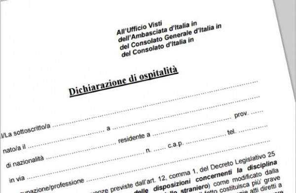 Invito Per Turismo O Dichiarazione Di Ospitalità Cos'è E Come Si Invito Per Turismo O Dichiarazione Di Ospitalità Cos'è E Come Si