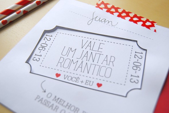 Cartão Dia Dos Namorados â Chuva De Papel Cartão Dia Dos Namorados â Chuva De Papel